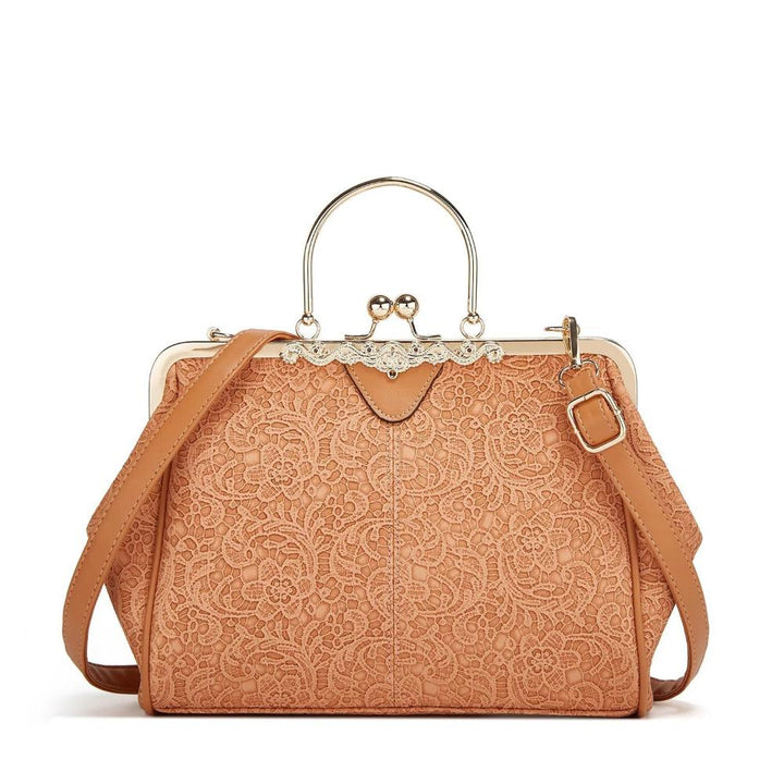 Isabeau | Women's Vintage Kiss-Lock Crossbody Handbag