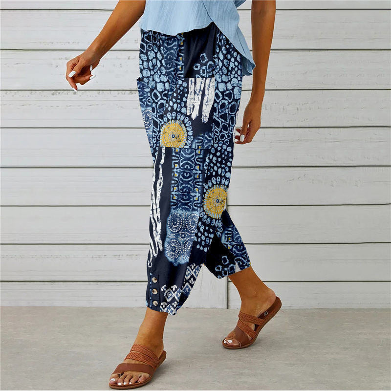 Shantal™ - Boho Printed Pants