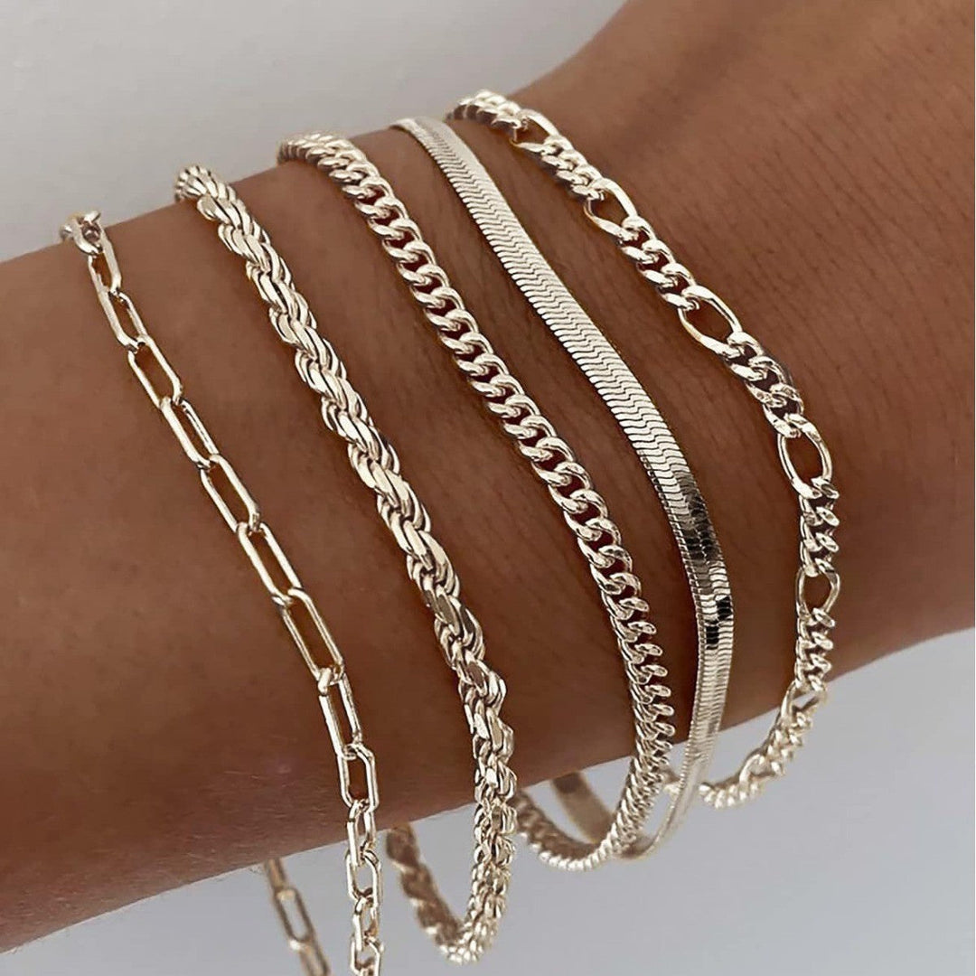 Ellis Renner Bracelet Set | Gold 16k