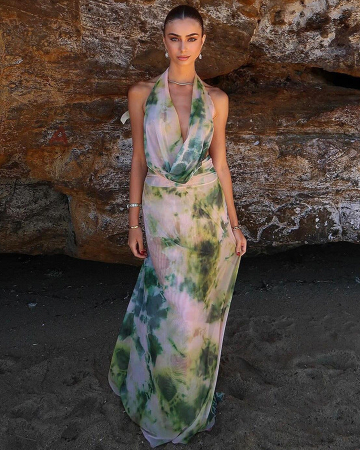 Isley | Drape Maxi Dress