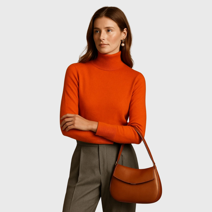 Cashmere turtleneck sweater