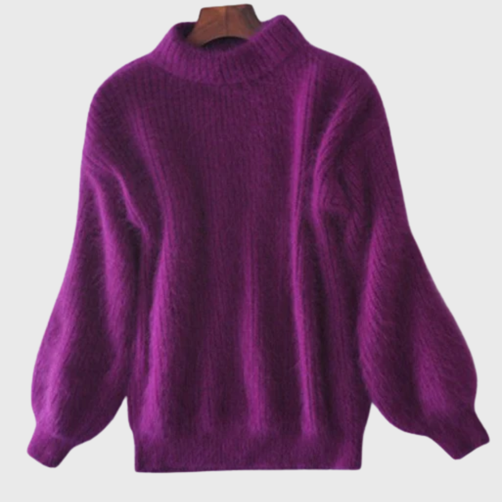 Vintage Angora Knitted Sweater