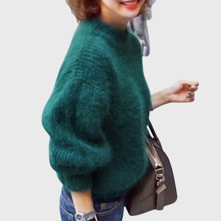 Vintage Angora Knitted Sweater