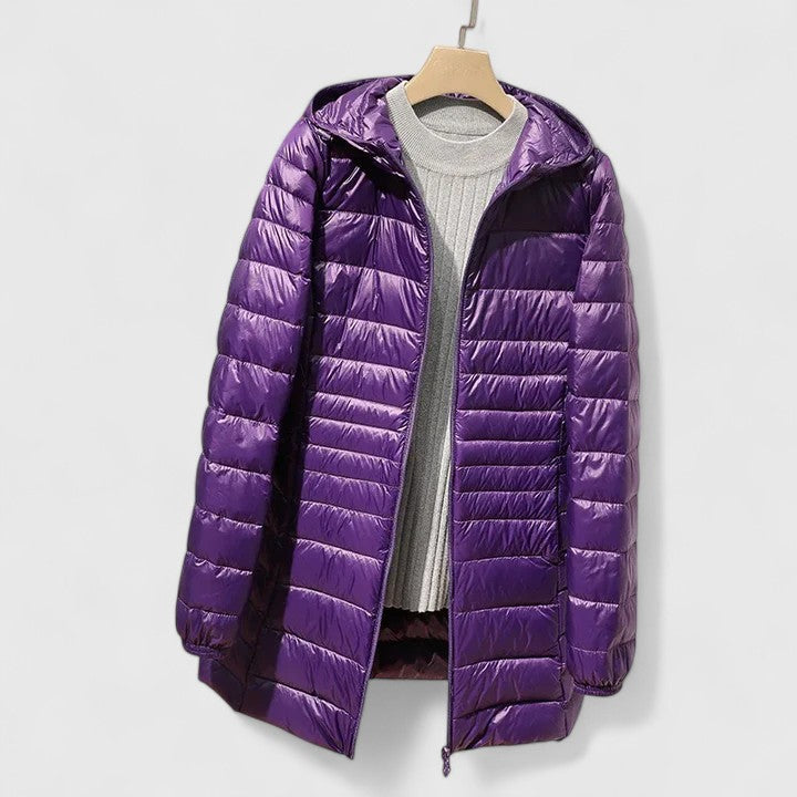 Marisol | Women's Lightweight Hooded Waterproof Puffer Jacket