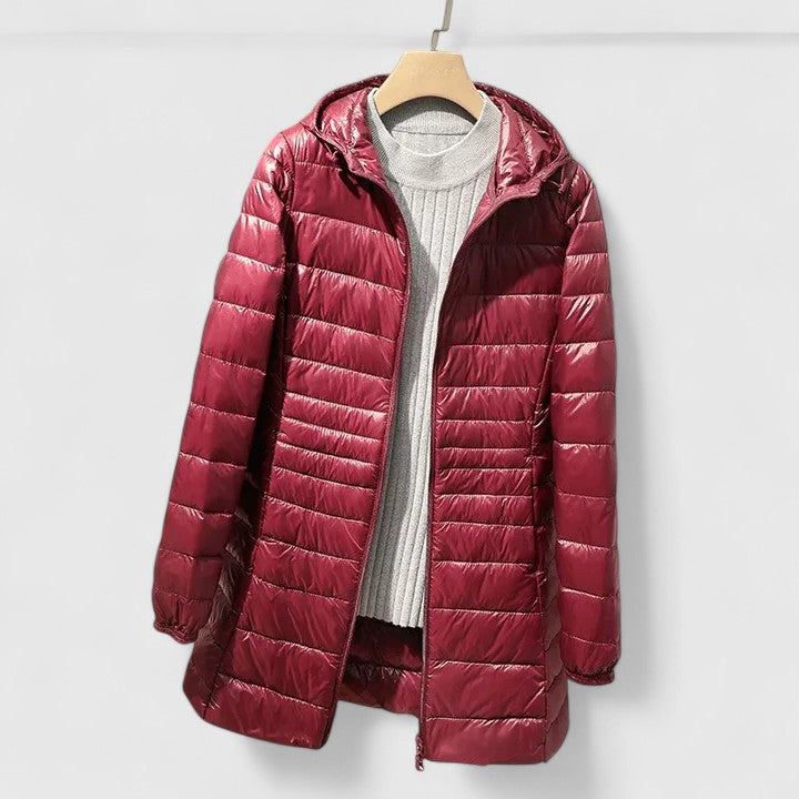 Marisol | Women's Lightweight Hooded Waterproof Puffer Jacket