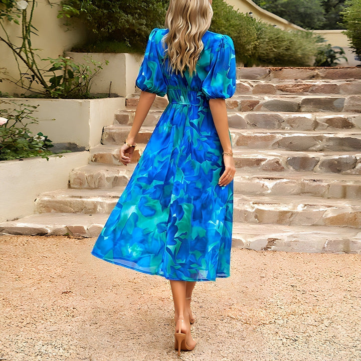Bliss – Floral Print Maxi Dress