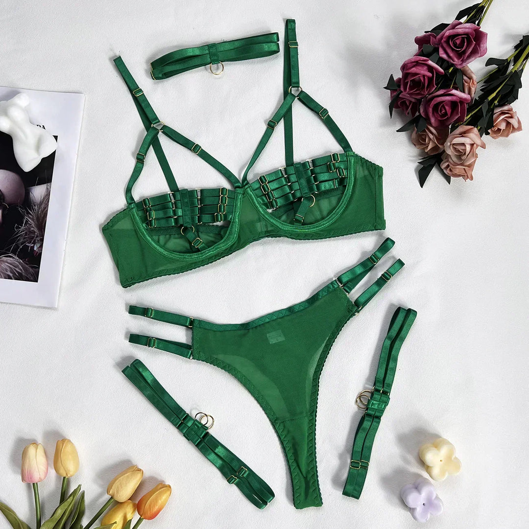 Avianna | 4-Piece Lingerie Set