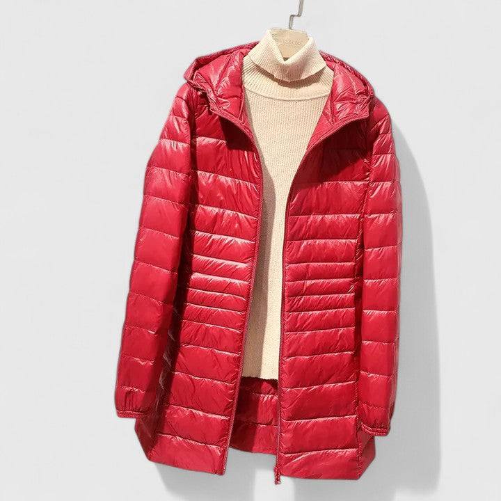 Marisol | Women's Lightweight Hooded Waterproof Puffer Jacket