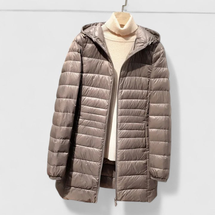 Marisol | Women's Lightweight Hooded Waterproof Puffer Jacket