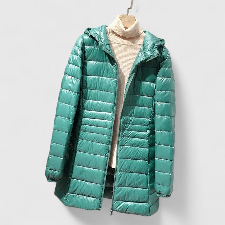 Marisol | Women's Lightweight Hooded Waterproof Puffer Jacket