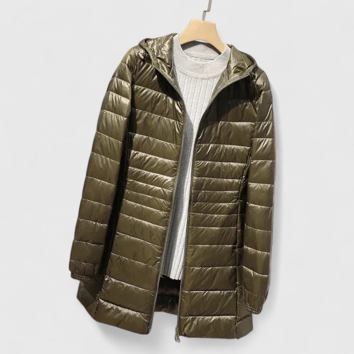 Marisol | Women's Lightweight Hooded Waterproof Puffer Jacket