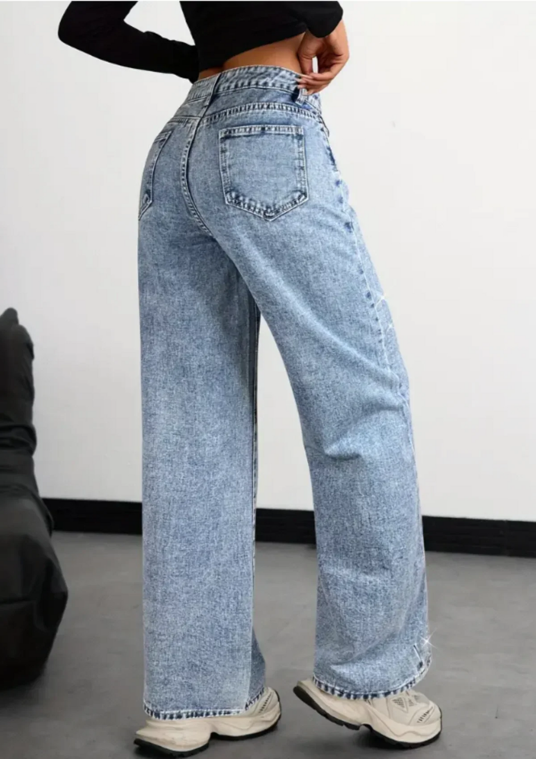 Sofia™ | Jeans Donna a Gamba Larga Eleganti e Confortevoli