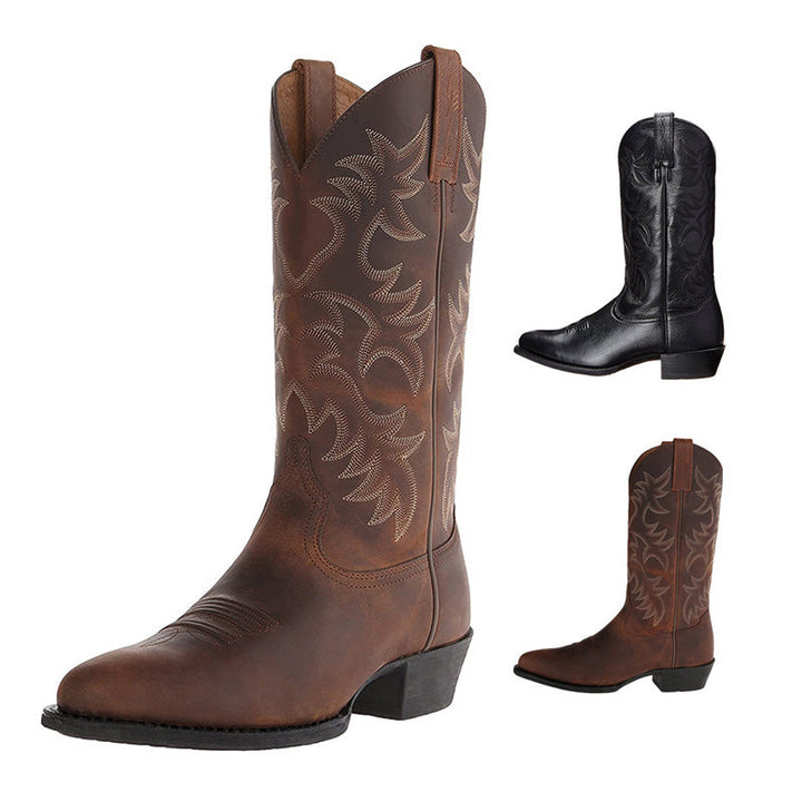 Tahlia | Women's Western Cowboy Boots with Embroidered Shaft