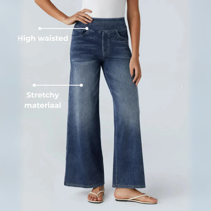 Eva | Comfortable & Stretchy High-Waisted Pants