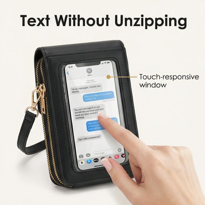Ravenna | Women’s Touch Through Crossbody Phone Purse