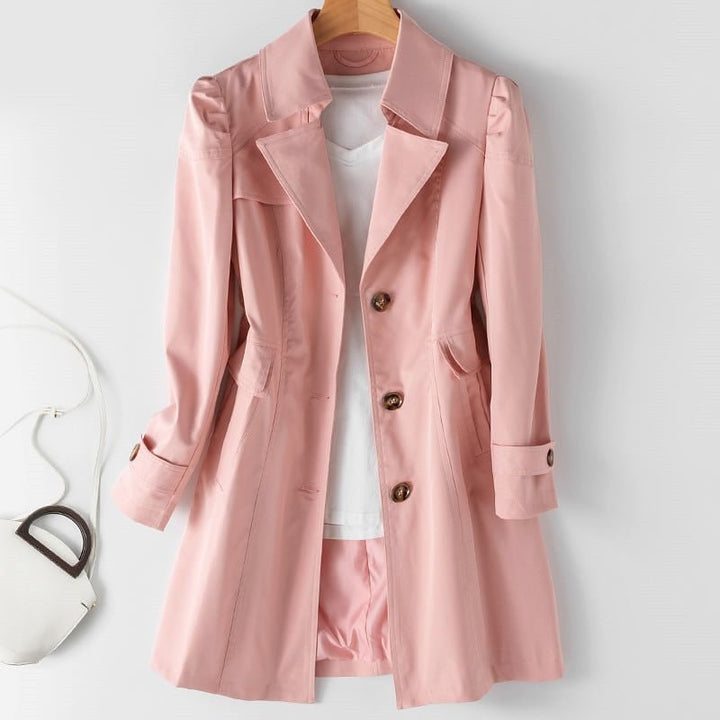 Grace | Women's Belted Single-Breasted Trench Coat