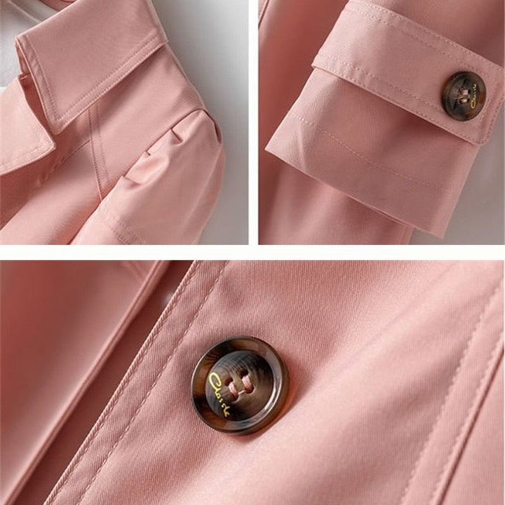 Grace | Women's Belted Single-Breasted Trench Coat