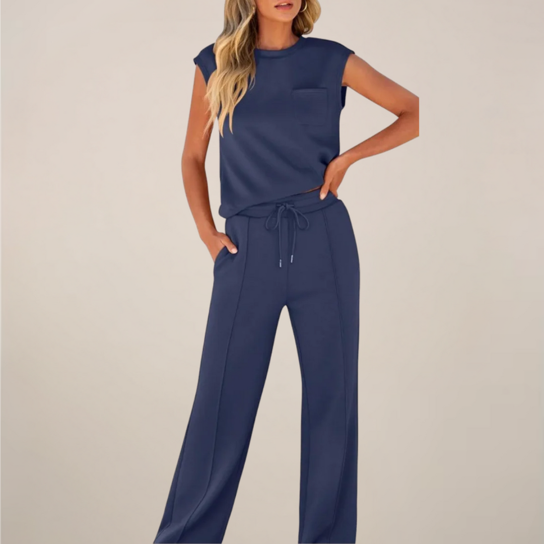 Grace | Women's Ribbed Knit Sweater Lounge Set