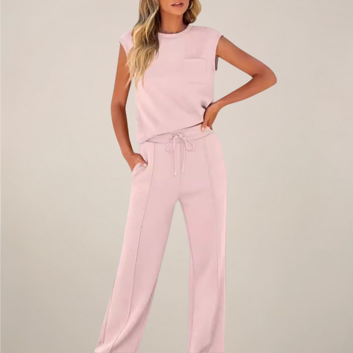 Grace | Women's Ribbed Knit Sweater Lounge Set