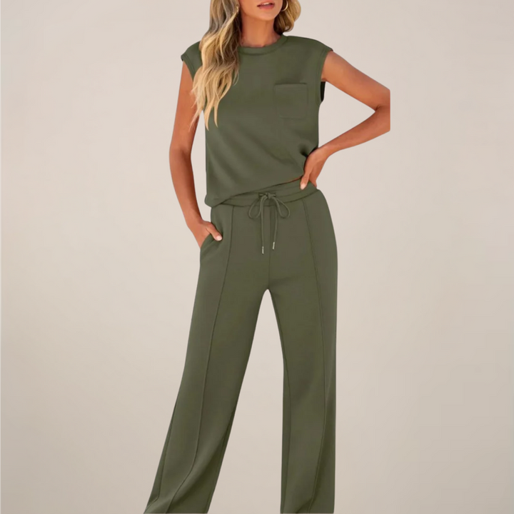 Grace | Women's Ribbed Knit Sweater Lounge Set
