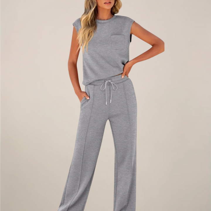Grace | Women's Ribbed Knit Sweater Lounge Set