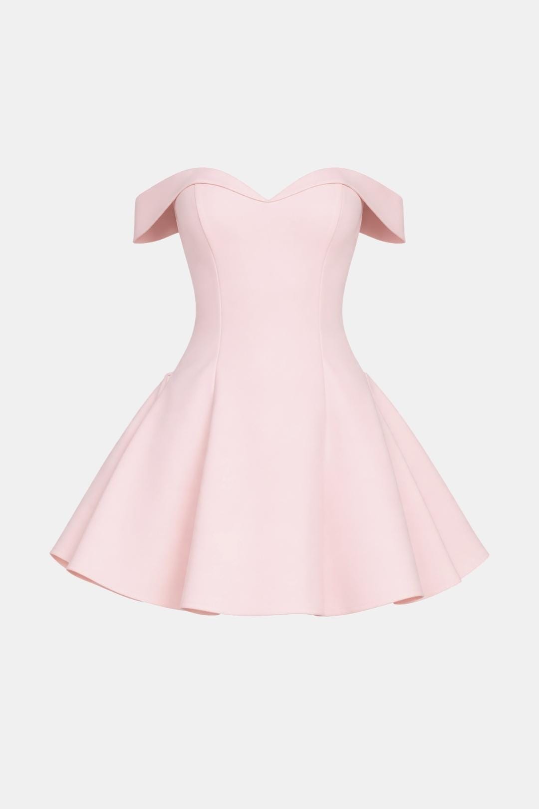 Off Shoulder A-Line Mini Red Homecoming Dress