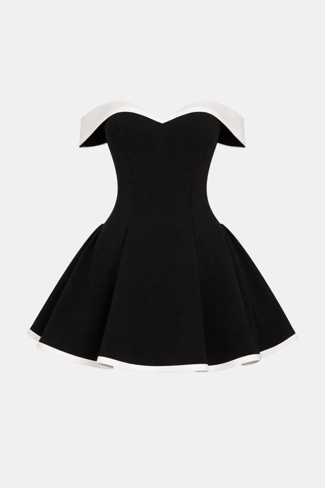 Off Shoulder A-Line Mini Red Homecoming Dress