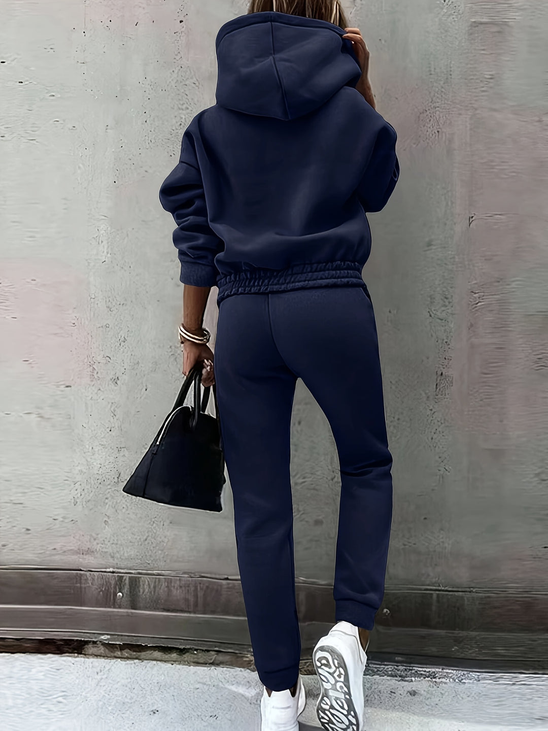 Isla | Women's Hooded Sweatshirt and Slim Jogger Set