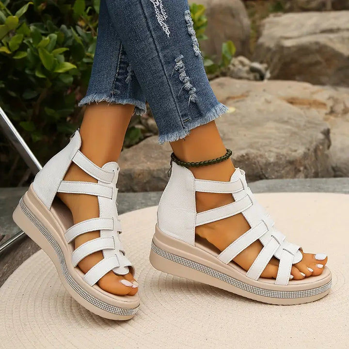 CHELSEA - Elegant Wedge Sandals