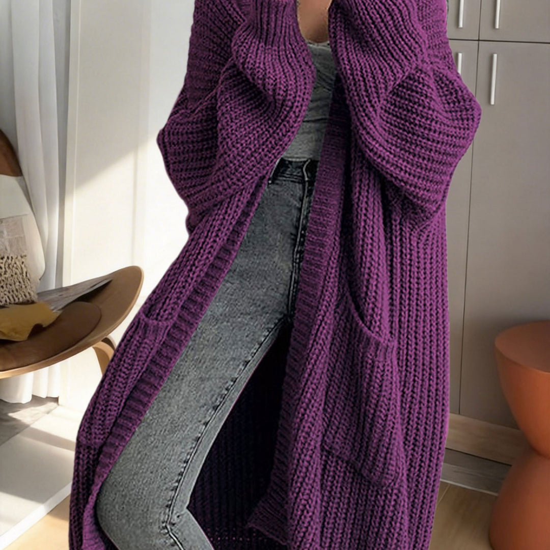 Isadora | Women's Oversized Longline Duster Cardigan with Pockets