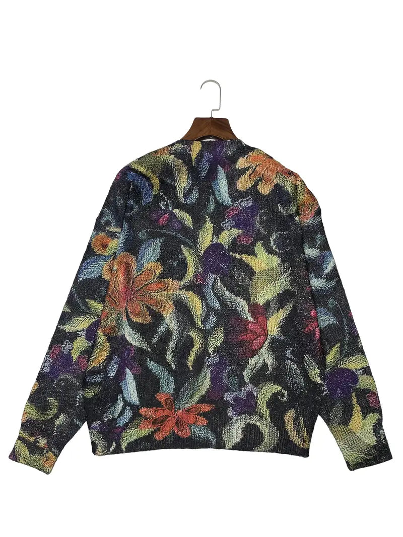 Talbot | Trendy Floral Sweater