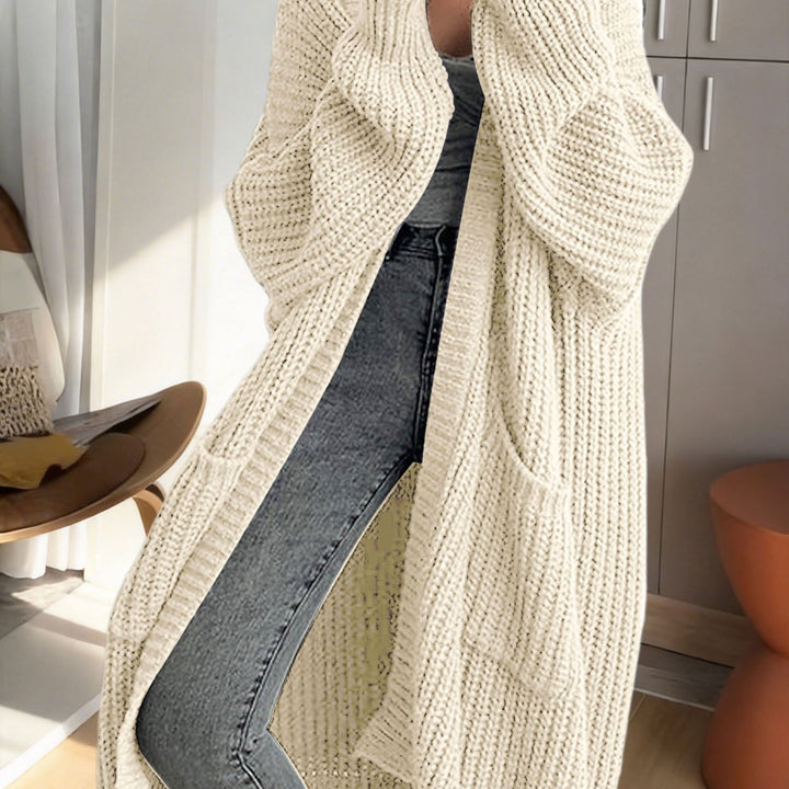 Isadora | Women's Oversized Longline Duster Cardigan with Pockets