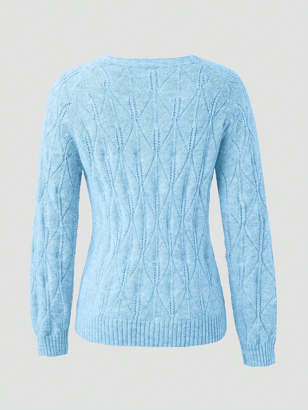Jolene | Women's Faux Mink Pearl Button Cardigan
