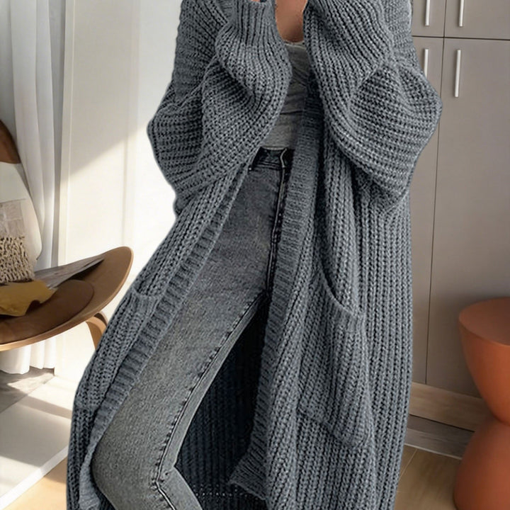 Isadora | Women's Oversized Longline Duster Cardigan with Pockets