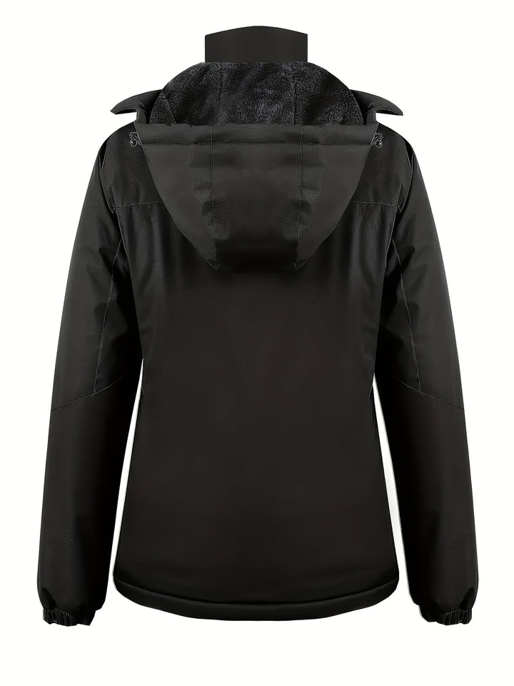 Sierra | Women's Waterproof Ski Jacket with Fleece-Lined Hood