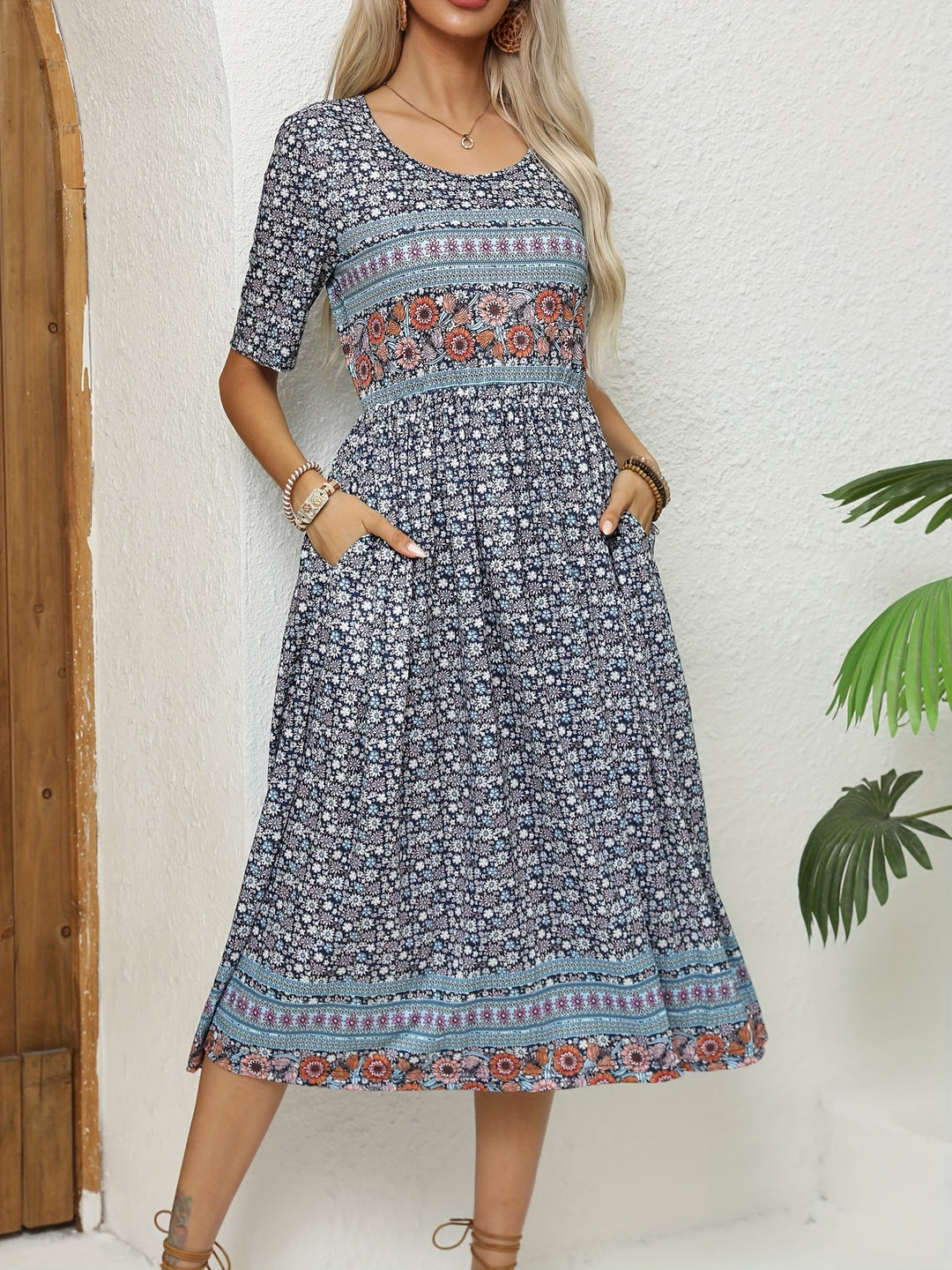 Kathy™-Casual Bohemian Dress