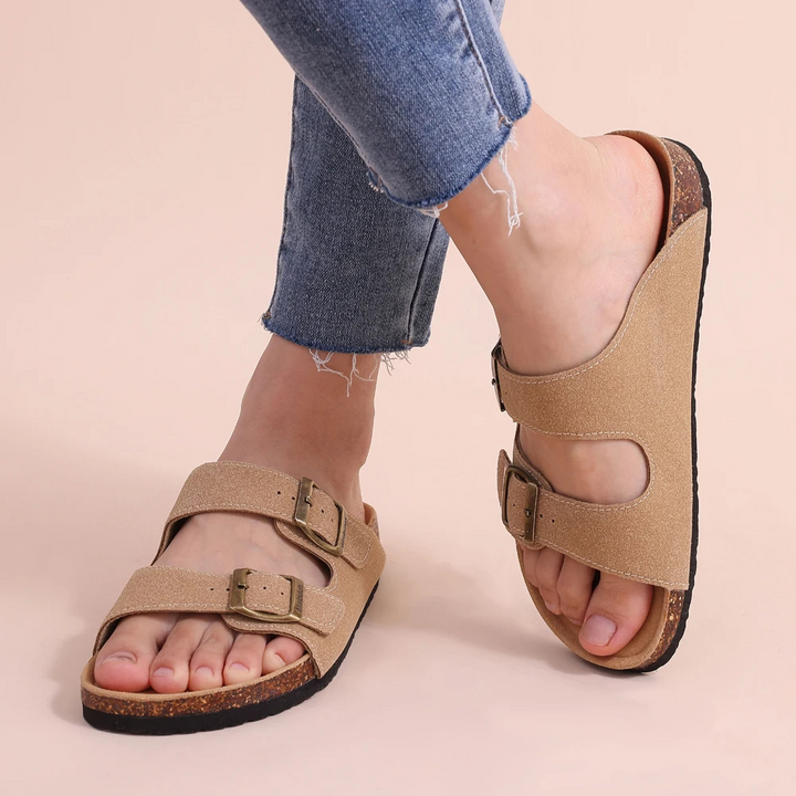 Orthopaedic sandals with cork footbed | Optimal Support