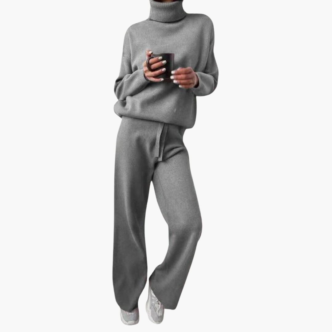 Marisa | Women's Turtleneck Sweater Lounge Set