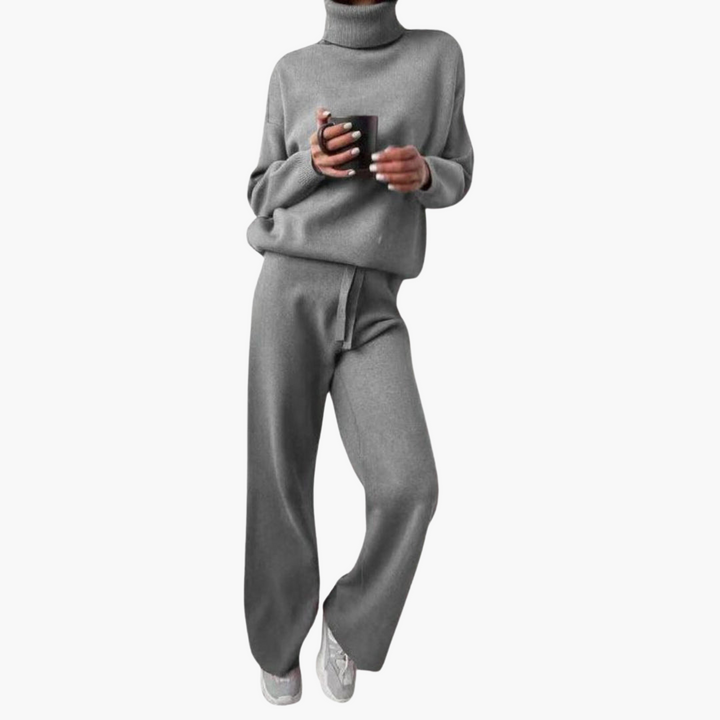 Marisa | Women's Turtleneck Sweater Lounge Set