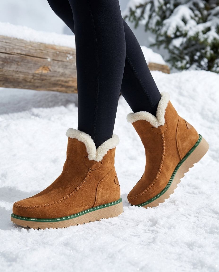 Sierra | Women’s Warm Winter Platform Ankle Boots