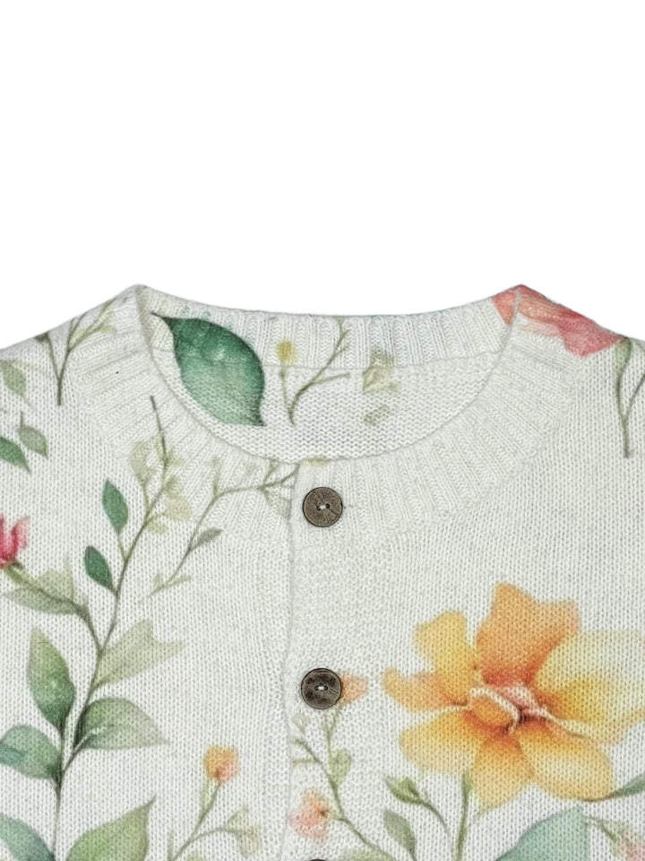 Getty-Floral Print Cardigan