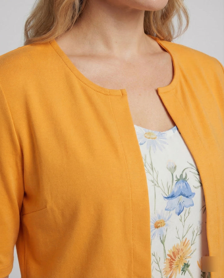 Floral Summer Midi Dress Two Piece Set - Wedding Guest