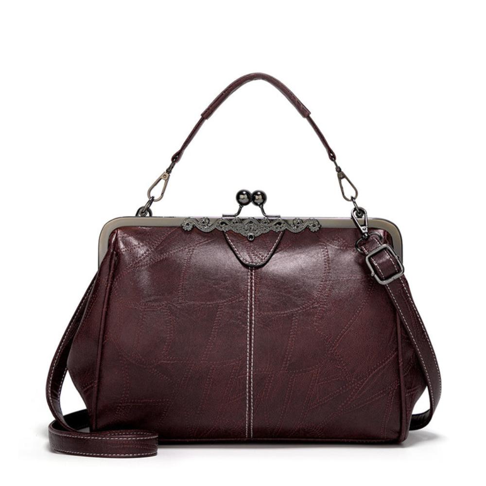 Isabeau | Women's Vintage Kiss-Lock Crossbody Handbag