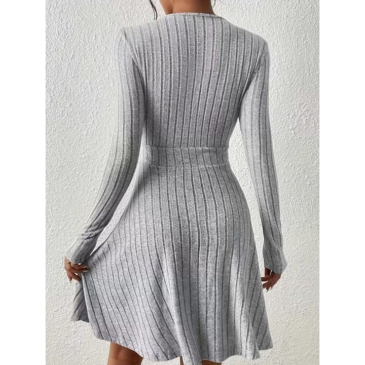 Marisol | Women's Wrap Neck A-Line Dress