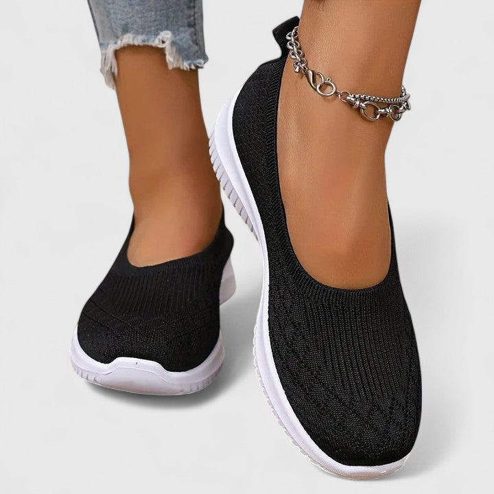 Breathable Knit Sock Slip On Lightweight Casual Sneaker