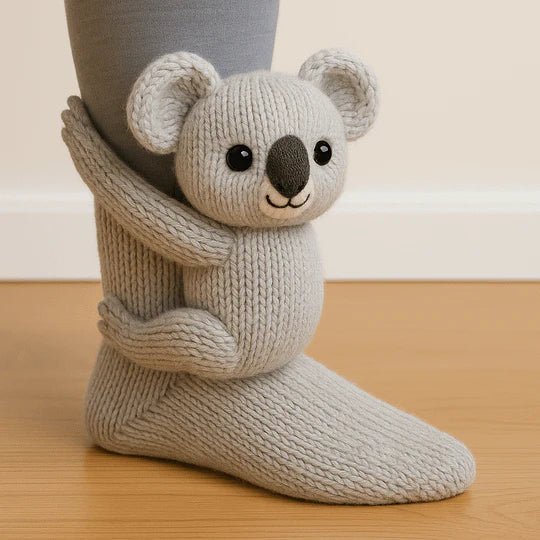 Adorable Animal Hug Socks