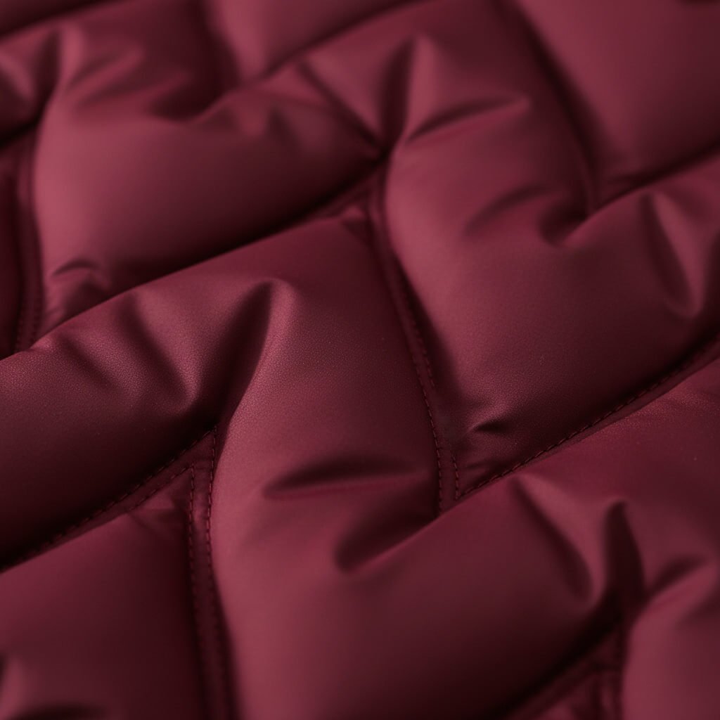 Chloe | Women's Long Quilted Hooded Coat with Cinched Waist