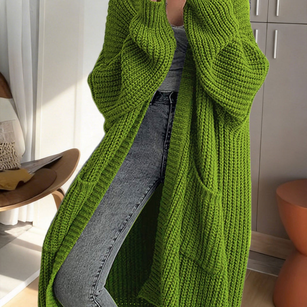 Isadora | Women's Oversized Longline Duster Cardigan with Pockets