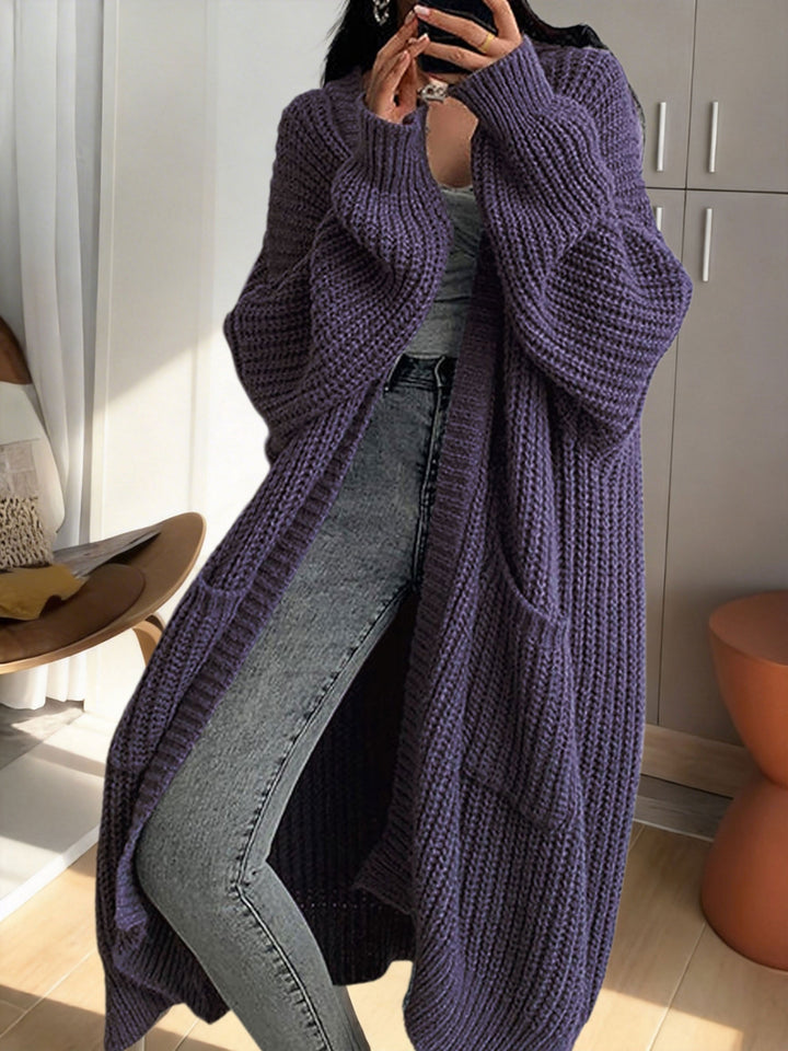 Isadora | Women's Oversized Longline Duster Cardigan with Pockets