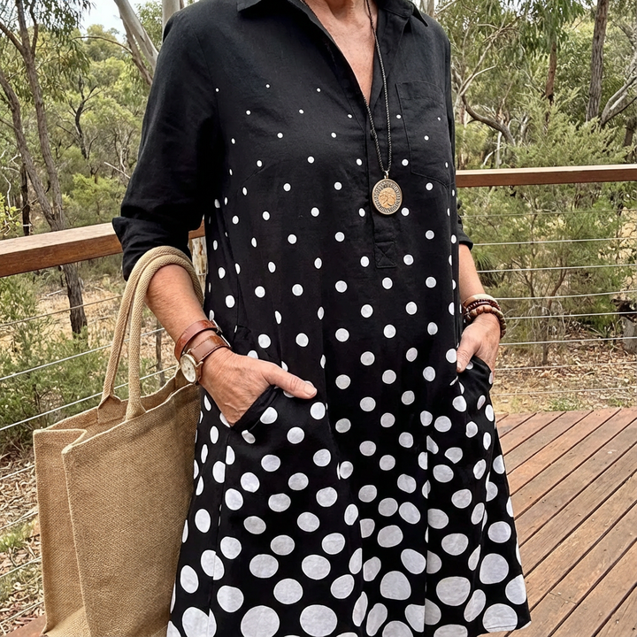 Yassie | Luxe Midi Dress With Elegant Design